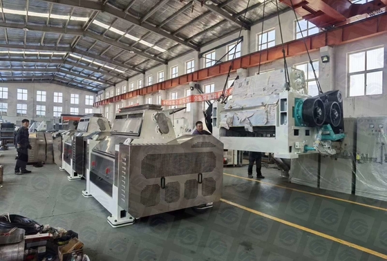 100TPD Barly Corn Flakes Production Line 30m Maize Flakes Making Machine